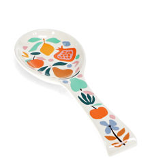 ceramic spoon rest - fruit