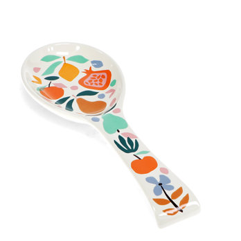 ceramic spoon rest - fruit
