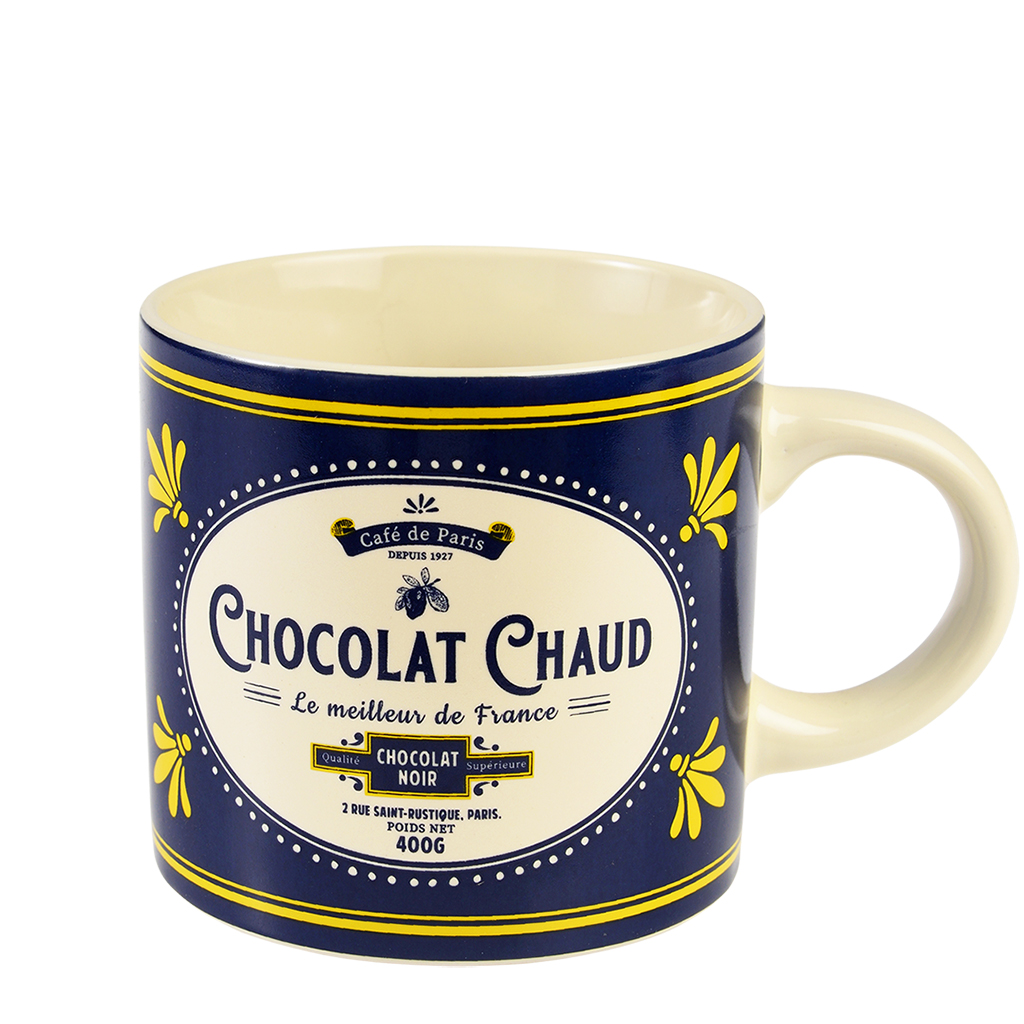 ceramic mug - café de paris "chocolat chaud"