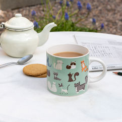 ceramic mug - nine lives