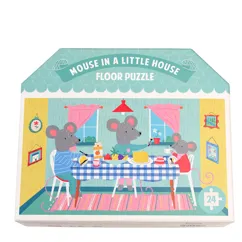 floor puzzle (24 pieces) - mouse in a house floor puzzle (24 pieces) - mouse in a house