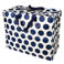 jumbo storage bag - navy on white spotlight