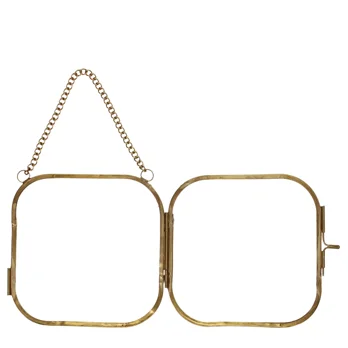 hängender messingrahmen mit aberundeten ecken 10x10cm hängender messingrahmen mit aberundeten ecken 10x10cm