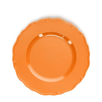 melamine plate (20cm) - orange melamine plate (20cm) - orange