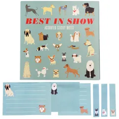 sticky note set - best in show