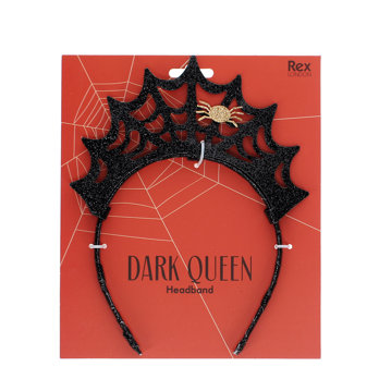 serre-tête de fête d'halloween – dark queen