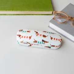 glasses case & cleaning cloth - sausage dog glasses case & cleaning cloth - sausage dog