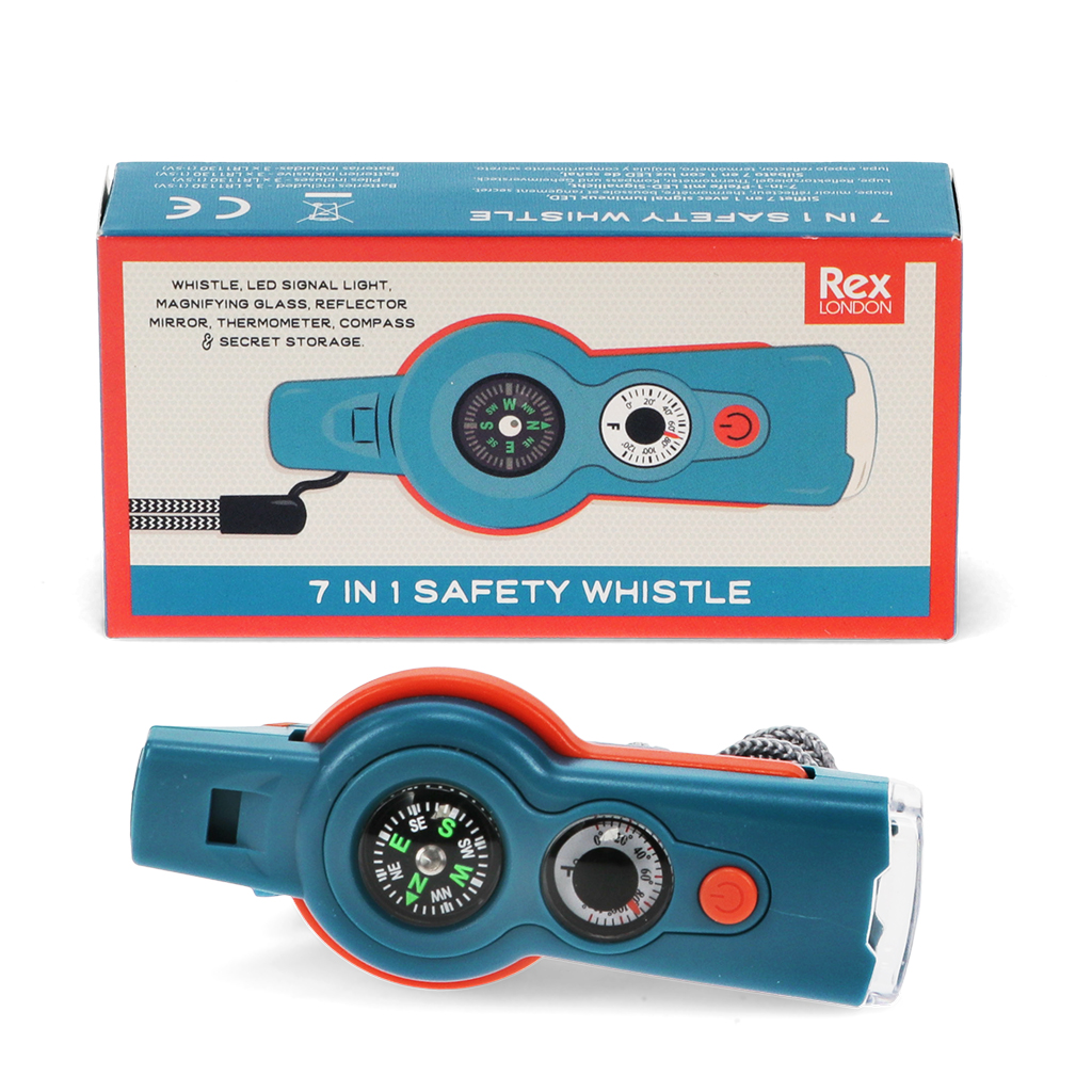 7 in 1 safety whistle - spirit of adventure