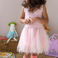 robe au crochet (3-4 ans) - rose pâle