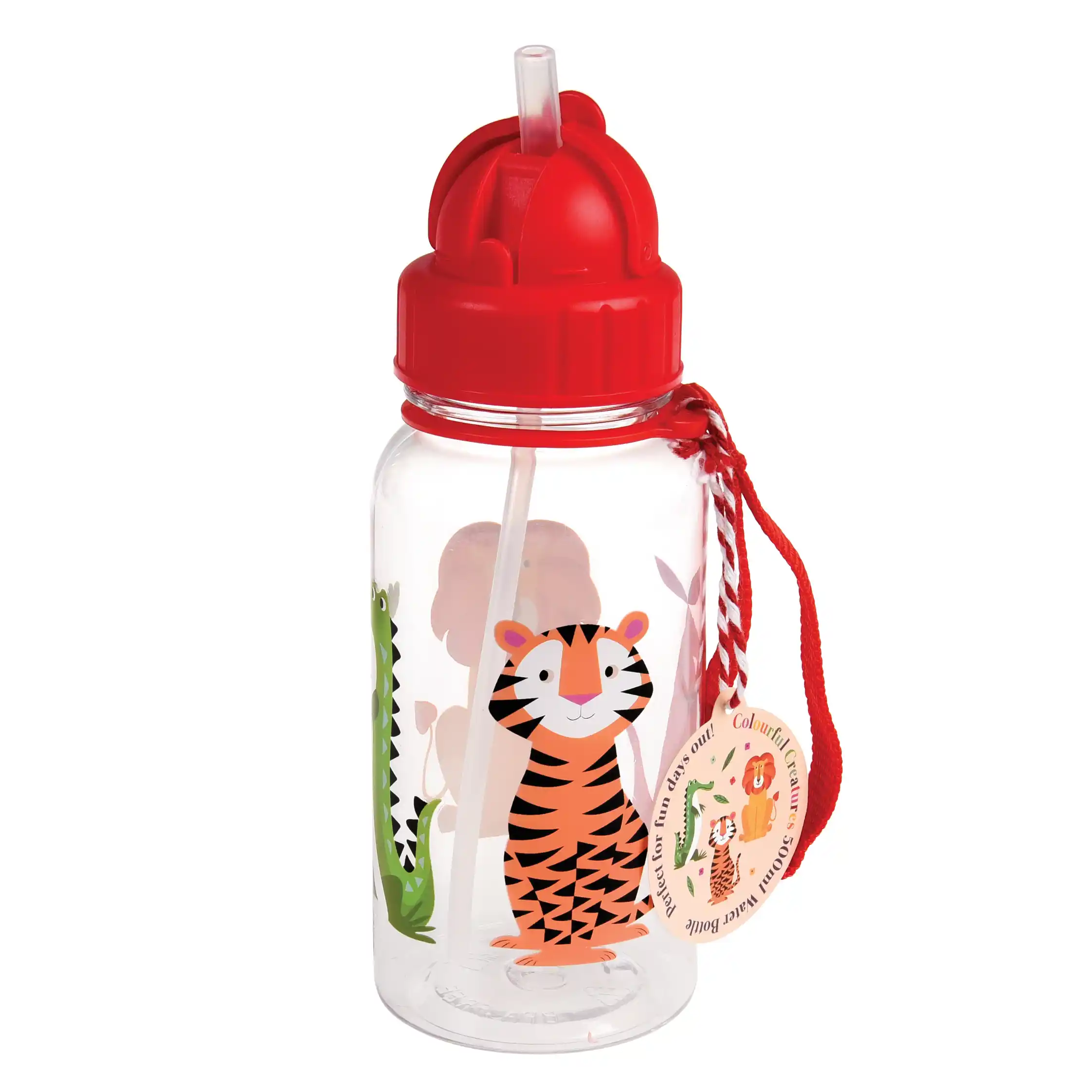 botella de agua infantil 500ml colourful creatures