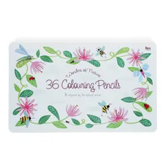 36 colouring pencils in a tin - wonders of nature 36 colouring pencils in a tin - wonders of nature