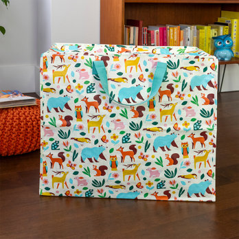 jumbo storage bag - woodland