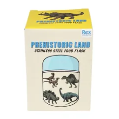 stainless steel food flask - prehistoric land stainless steel food flask - prehistoric land