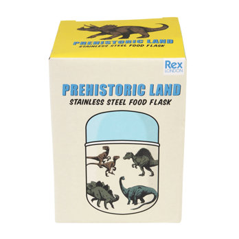 stainless steel food flask - prehistoric land