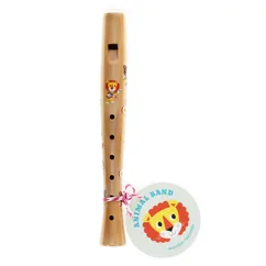 children's wooden recorder - animal band