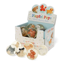 flummis (sortiert) - spielende hundewelpen