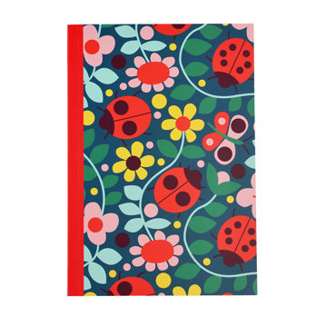 carnet ligné a5 ladybird