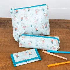 children's wash bag - mouse ballet children's wash bag - mouse ballet
