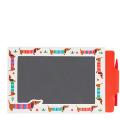 magic slate - sausage dog