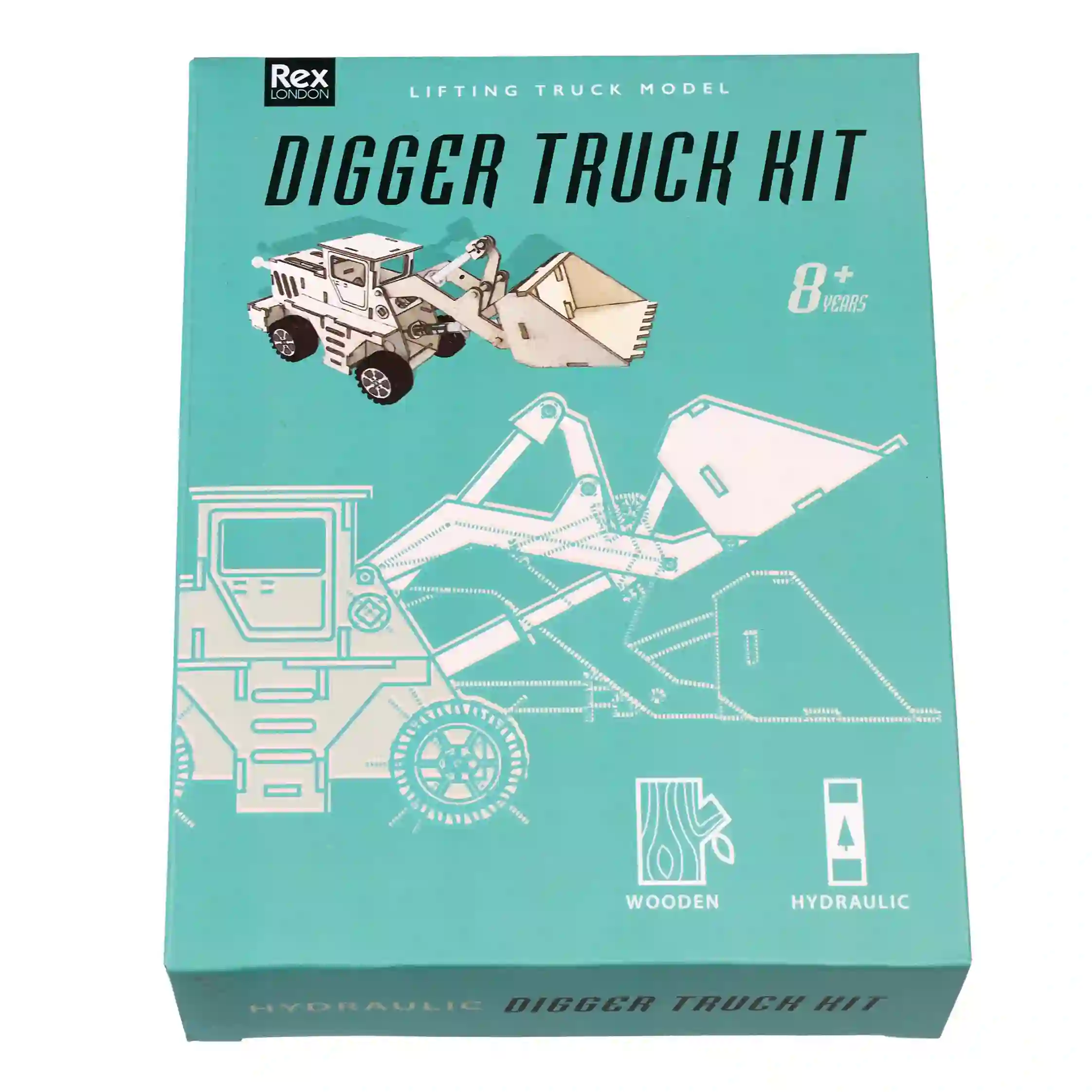 make your own hydraulic digger truck