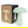 dimmable mushroom touch lamp - mint green