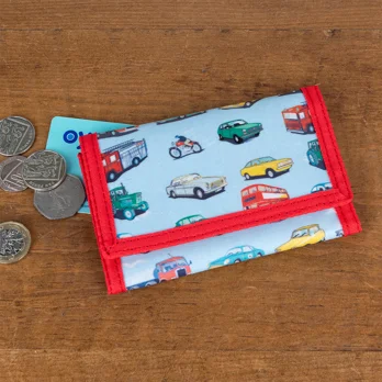 children's wallet - road trip children's wallet - road trip