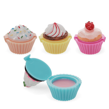 baume à lèvres parfumé mini baies (assortiment) - cupcake