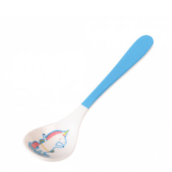 melamine spoon - magical unicorn