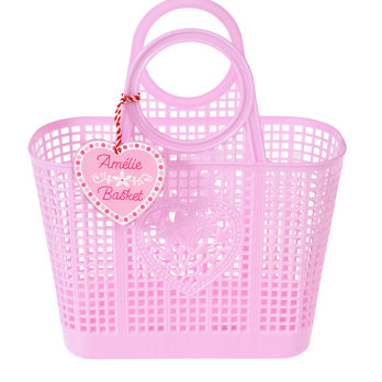 amélie basket - pink