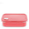 double wall lunch box with divider - rose pink