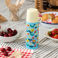 flask and cup - butterfly garden