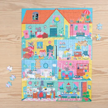 puzzle mouse in a house (300-teilig) puzzle mouse in a house (300-teilig)