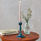 emaille-kerzenständer (13 cm) – blau