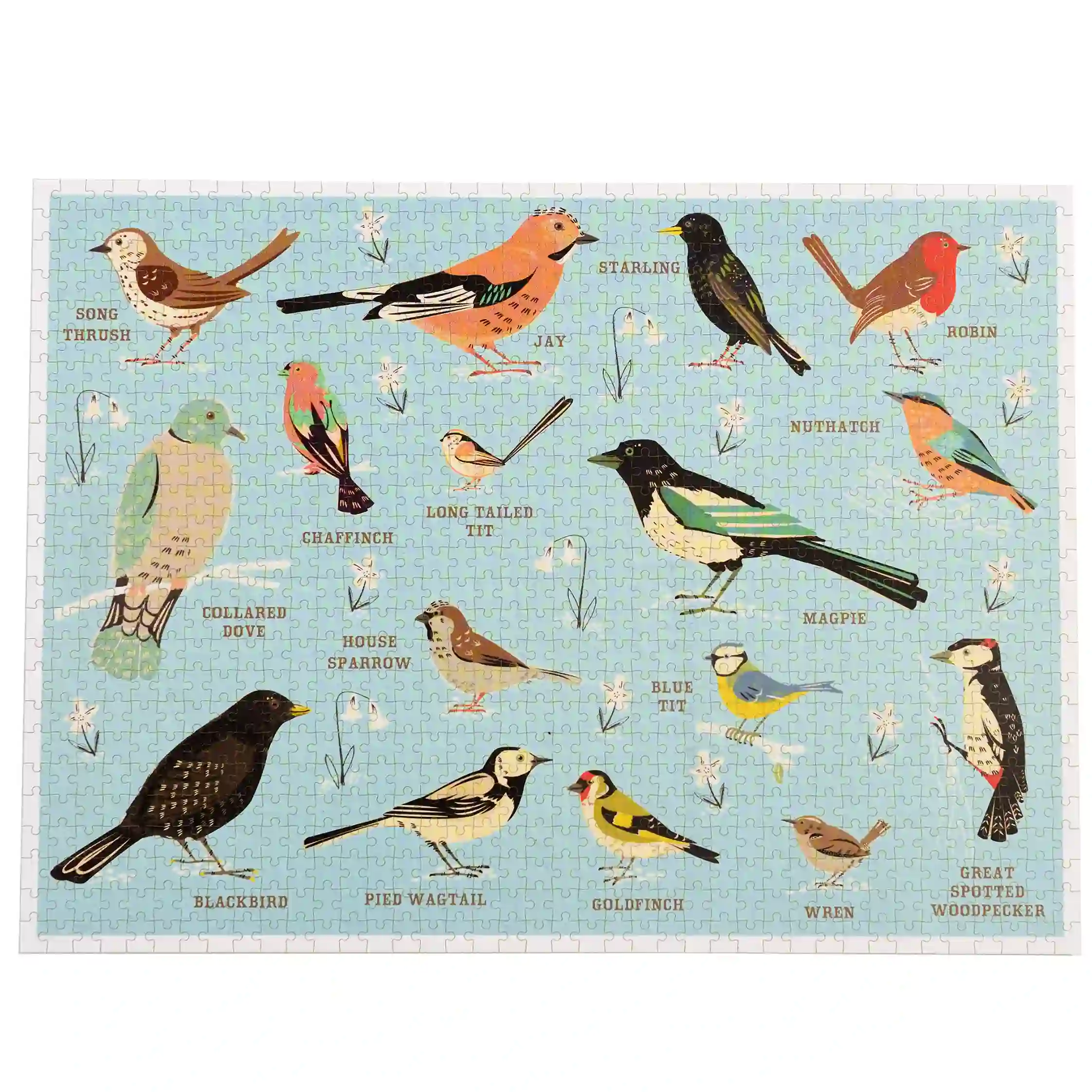 puzzle 1000 pièces garden birds