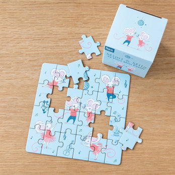 mini-puzzle mimi and milo (24 teile)