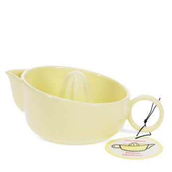 ceramic lemon juicer - yellow