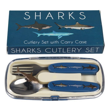 couverts pour enfants sharks