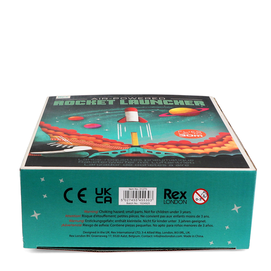 air-powered rocket set