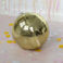 hanging disco ball (20cm) - gold