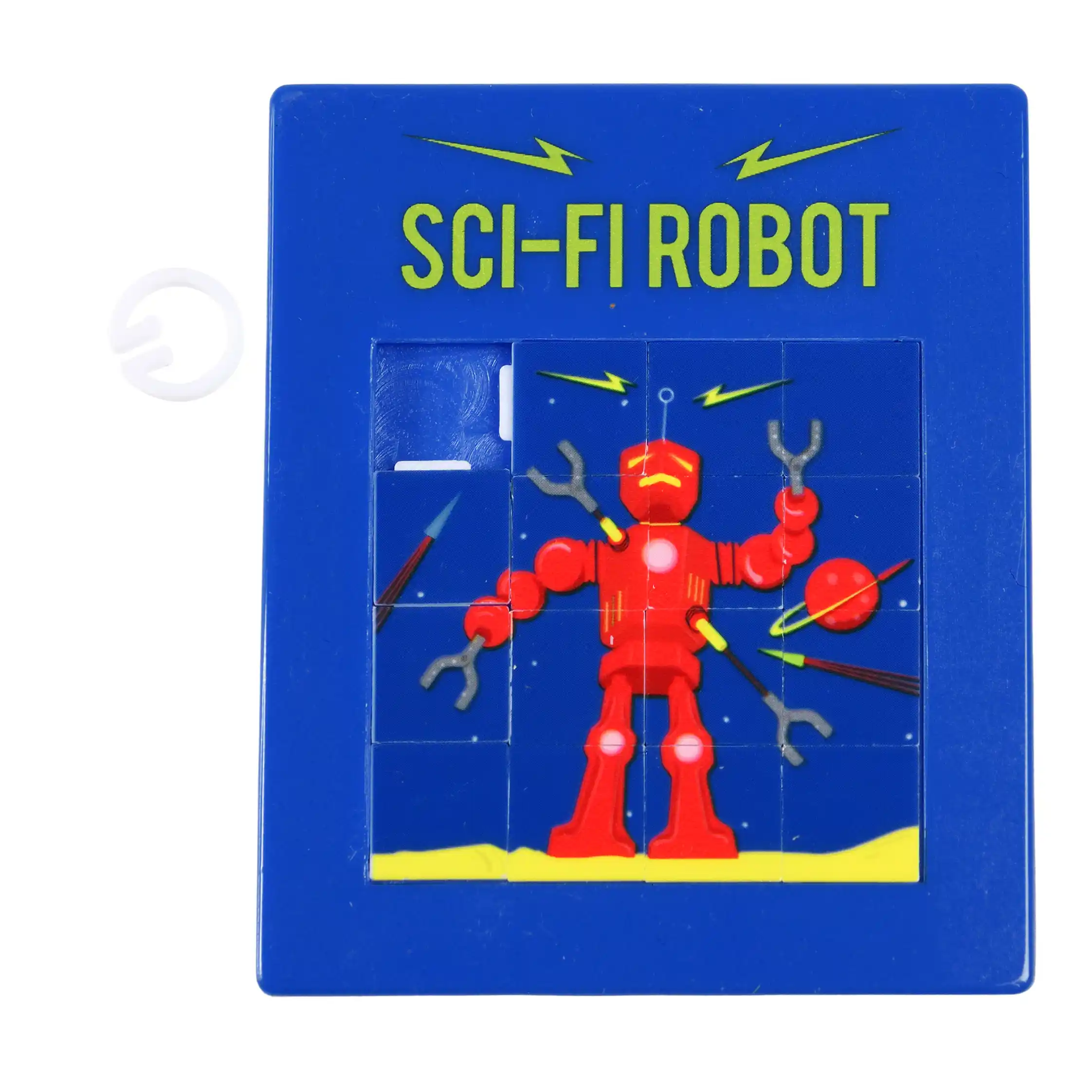 schiebepuzzle sci-fi roboter