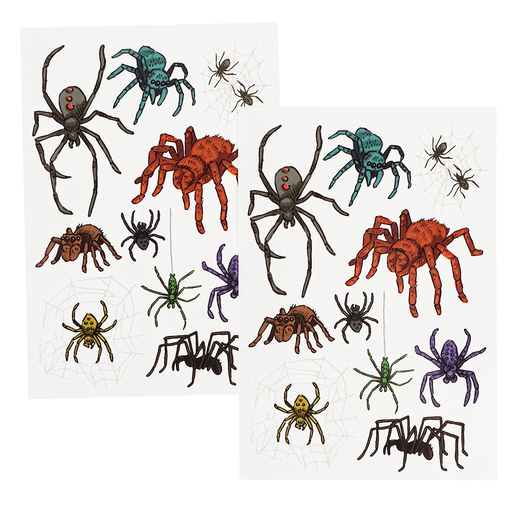 tatouages ​​temporaires - araignées