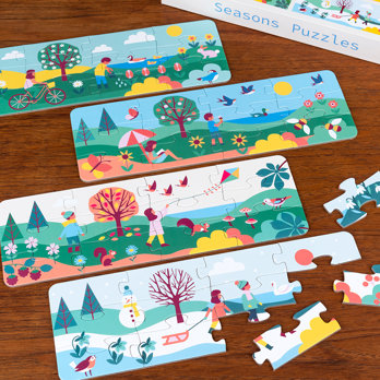 four seasons jigsaw puzzles