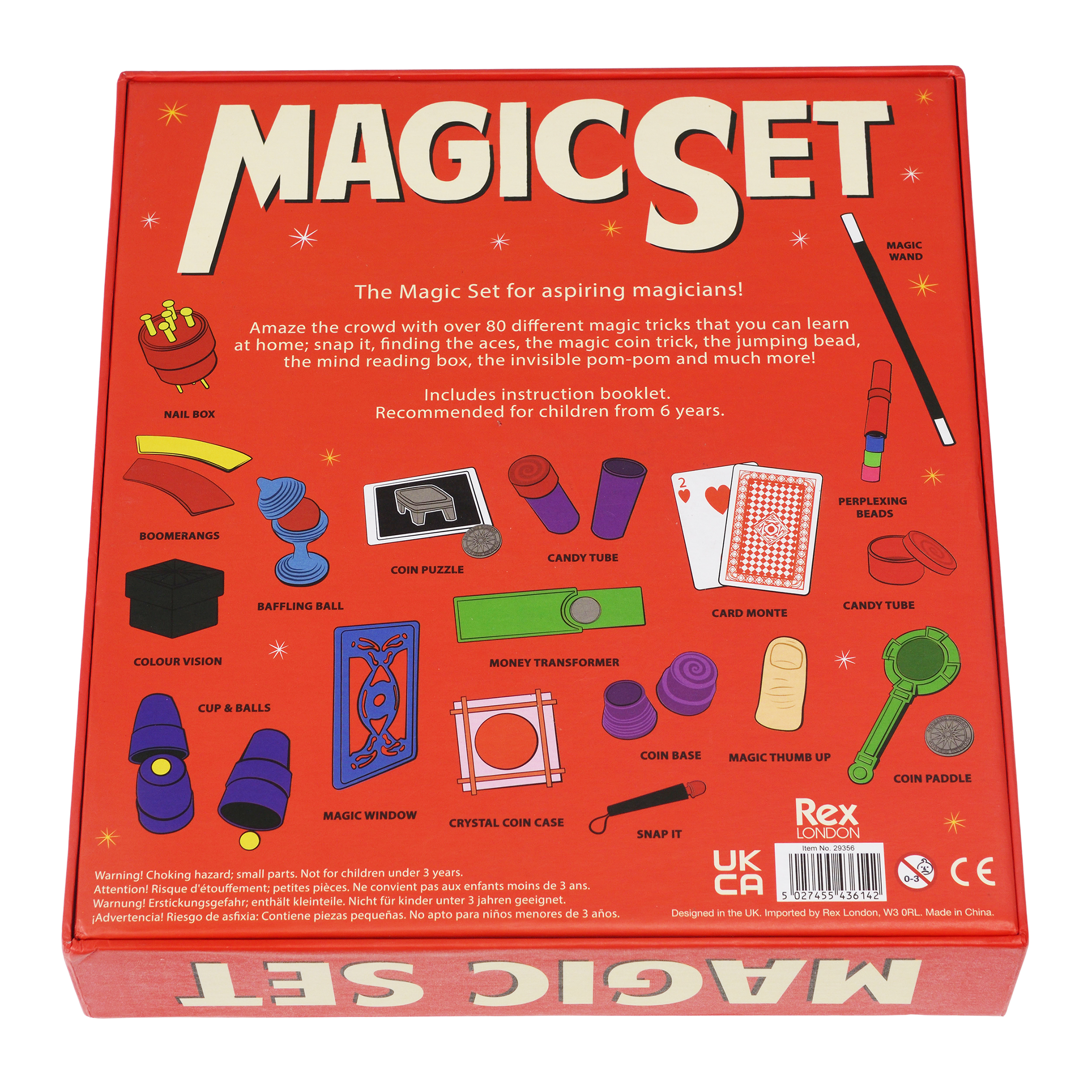 80+ tricks magic set for children