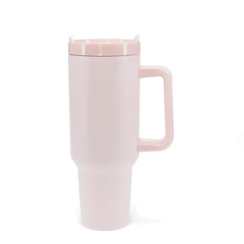 travel tumbler with handle (1.2ltr) - light pink travel tumbler with handle (1.2ltr) - light pink