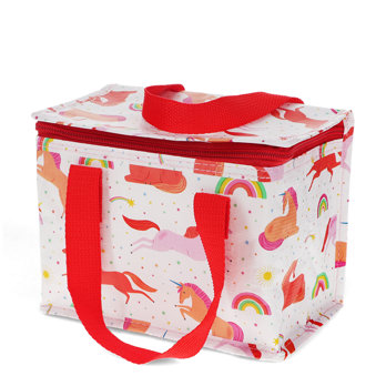insulated lunch bag - unicorn