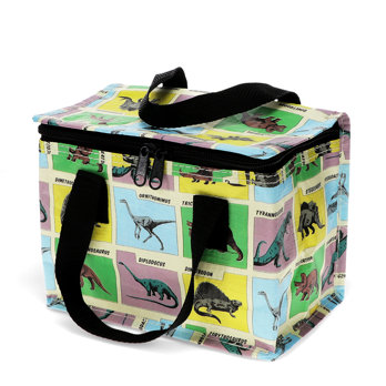 insulated lunch bag - prehistoric land
