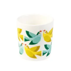 bone china egg cup - love birds