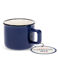 stoneware espresso mug 125ml - dark blue
