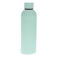 rubber coated steel bottle 500ml - eggshell blue