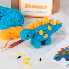 crochet kit - dinosaur
